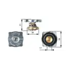 Verschlussdeckel Kühler Gates RC130 für Fiat für Lada