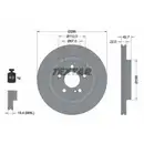TEXTAR 92286903 Bremsscheiben 2 Stück hinten für MERCEDES-BENZ