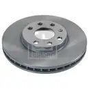 Febi Bremsscheiben Bremsbeläge Vorne Hinten für Opel Astra G T98