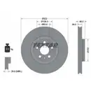 TEXTAR 92287405 PKW Bremsscheiben