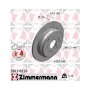 Zimmermann 280.3182.20 Bremsscheiben 2 Stück HONDA