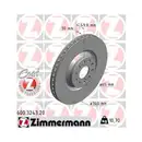 Zimmermann 600.3243.20 Bremsscheiben 2 Stück VW