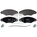 FEBI BILSTEIN 16441 Bremsbelagsatz für RENAULT, CITROËN, NISSAN