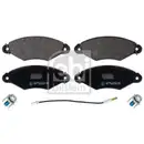 FEBI BILSTEIN 16441 Bremsbelagsatz für RENAULT, CITROËN, NISSAN