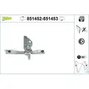 VALEO 851452 Fensterheber (o. Motor) v l Peugot 508