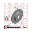 Original Zimmermann 150.3405.52 Bremsscheiben 2 Stück für BMW