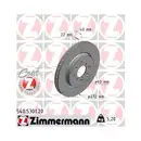 Zimmermann 540.5301.20 Bremsscheiben 2 Stück SUZUKI