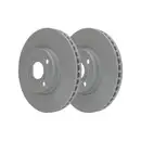 ATE 24.0125-0157.1 Bremsscheiben 2 Stück TOYOTA