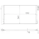 MAHLE AC 414 001S A/C-Kondensator für BMW
