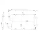 MAHLE AC 400 000S A/C-Kondensator für OPEL