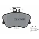 Textar Bremsenset Scheiben 284 mm voll Bremsbeläge vorn Mercedes C-Klasse W202