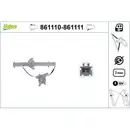 VALEO 861110 Fensterhebersystem ohneKomfort RL
