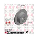 ZIMMERMANN 230.2375.20 Bremsscheiben 2 Stück FIAT