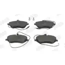 Bremsbelagsatz Scheibenbremse Jurid 573131J für Citroën für Peugeot Vorderachse