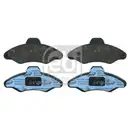 FEBI BILSTEIN 16038 Bremsbelagsatz für FORD