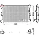 Kühler Motorkühlung Denso DRM47039 für Suzuki