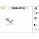 VALEO 861188 Fensterheber nur mitKomfort FL