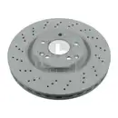 Febi Bremsscheiben Bremsbeläge Vorne Hinten für Mercedes C-Klasse W203