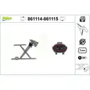 Fensterheber Valeo 861114 für Hyundai Vorne Links