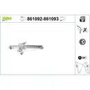 Fensterheber Valeo 861092 für Mercedes Benz Hinten Links