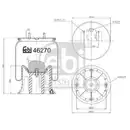 FEBI BILSTEIN 46270 Luftfederbalg