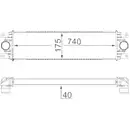 MAHLE CI 19 000S Ladeluftkühler
