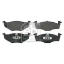 Febi Bremsscheiben Bremsbeläge Vorne für Skoda Fabia 2 542 VW Fox Polo