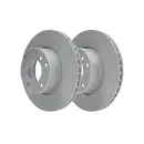 ATE Bremsenset Bremsscheiben Ø296 belüftet Bremsbeläge Ceramic WK vorn BMW 5er