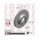 Original ZIMMERMANN 460.1583.20 Bremsscheiben 2 Stück für PORSCHE