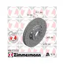 Original ZIMMERMANN 100.1231.52 Bremsscheiben 2 Stück für AUDI