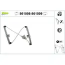 Fensterheber Valeo 861098 für Seat Vorne Links