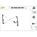 Fensterheber Valeo 861096 für Seat Vorne Links