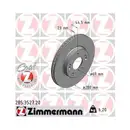 Zimmermann 285.3527.20 Bremsscheiben 2 Stück KIA