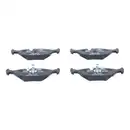 ATE Set Scheiben Ø260 vorn Ø258 hinten belüftet Bremsbeläge WK BMW 3er E30