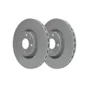 ATE 24.0122-0107.1 Bremsscheiben 2 Stück FIAT