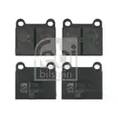 FEBI BILSTEIN 16068 Bremsbelagsatz für VW