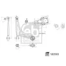 FEBI BILSTEIN 183593 Querlenker für KIA, HYUNDAI