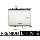 Kühler Motorkühlung Mahle CR 515 000P Behr *** Premium Line *** für Citroën