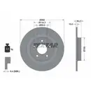 TEXTAR 92267403 Bremsscheiben 2 Stück MITSUBISHI