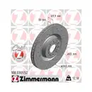 Zimmermann 100.3301.52 Bremsscheiben 2 Stück für VW