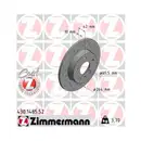 Original ZIMMERMANN 430.1485.52 Bremsscheiben 2 Stück für OPEL