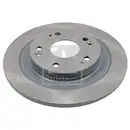 Febi Bremsscheiben Bremsbeläge Hinten für Honda Civic 9 FK