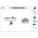 VALEO 851598 FensterheberHONDA CIVIC VI Break95>01 VL