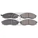 FEBI BILSTEIN 170665 Bremsbelagsatz