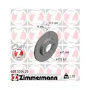 ZIMMERMANN 600.3204.20 Bremsscheiben 2 Stück VW
