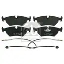 Febi Bremsscheiben Bremsbeläge Hinten für Peugeot 806 221