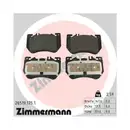 Bremsbelagsatz Scheibenbremse Zimmermann 26519.175.1 für Mercedes Benz