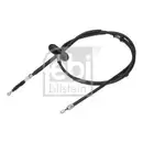 FEBI BILSTEIN 193521 Handbremsseil für OPEL, VAUXHALL
