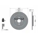 TEXTAR 92161903 Bremsscheiben 2 Stück hinten für TOYOTA