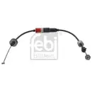 FEBI BILSTEIN 26345 Kupplungsseilzug für VW